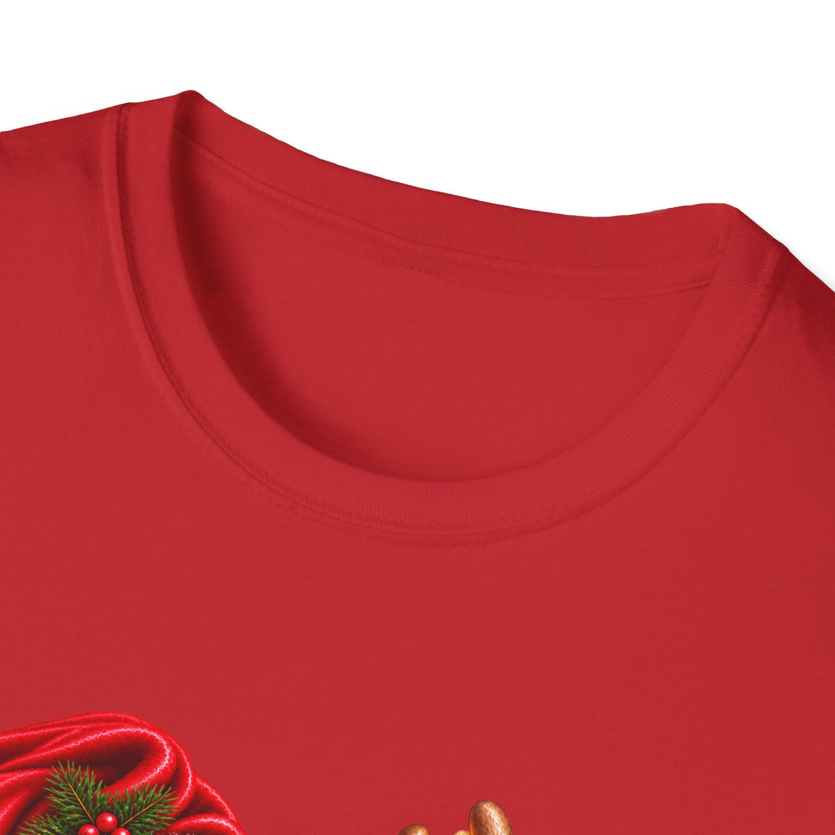 Santa & Rudolph “Boop!” Christmas Graphic Tee 🎄❤️