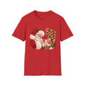 Santa & Rudolph “Boop!” Christmas Graphic Tee 🎄❤️