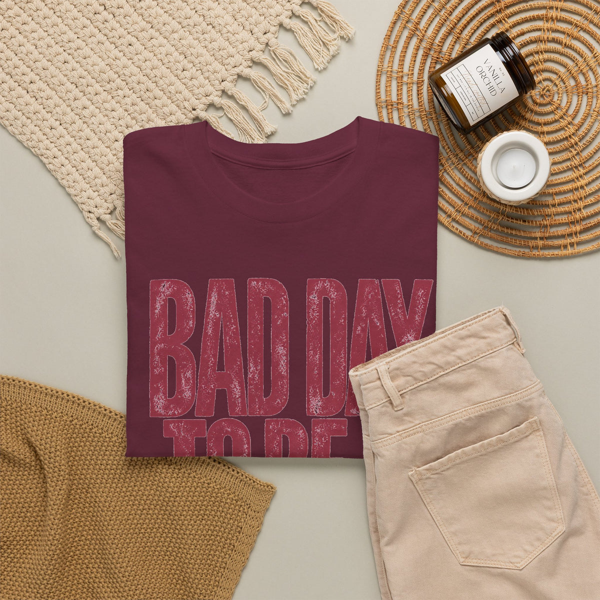 Bad Day to Be a Pernil Tee - Funny Puerto Rican Holiday Shirt