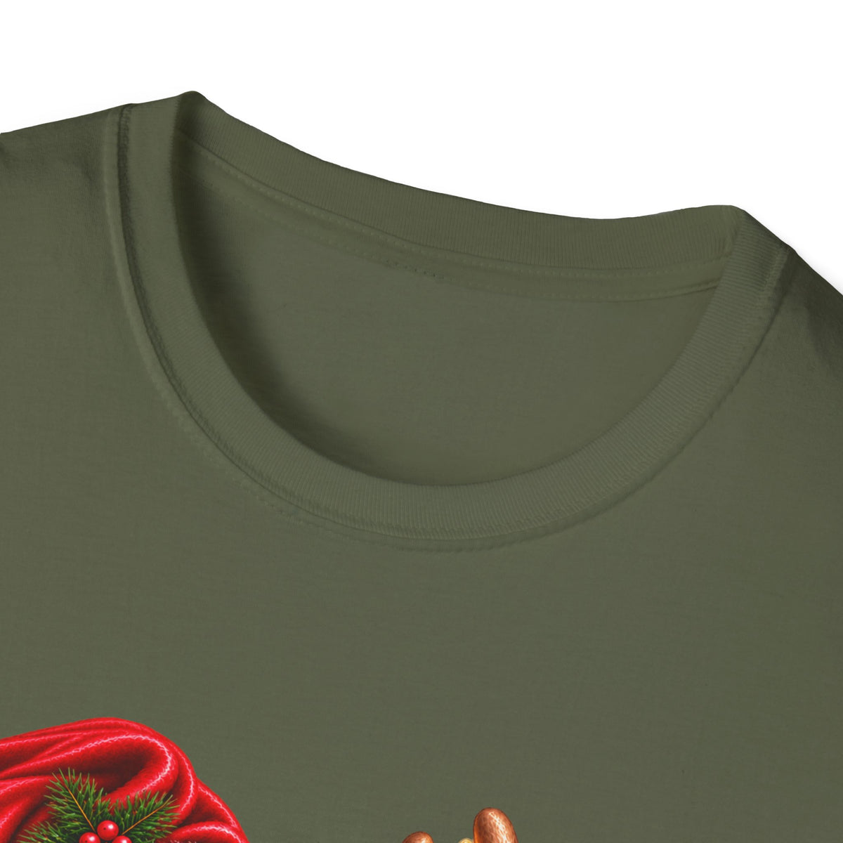 Santa & Rudolph “Boop!” Christmas Graphic Tee 🎄❤️