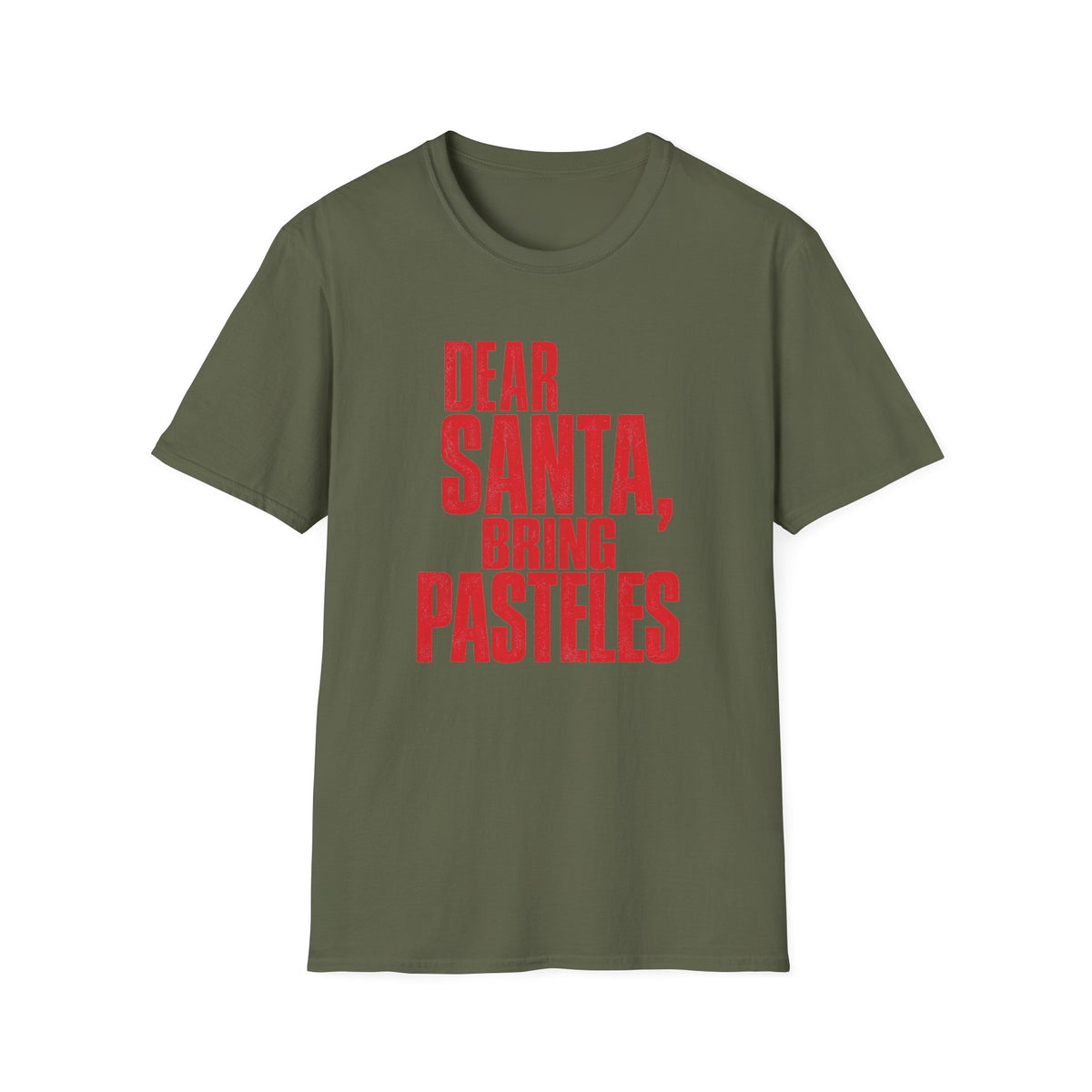 Dear Santa, Bring Pasteles 🎄🇵🇷 - Puerto Rican Christmas Graphic Tee