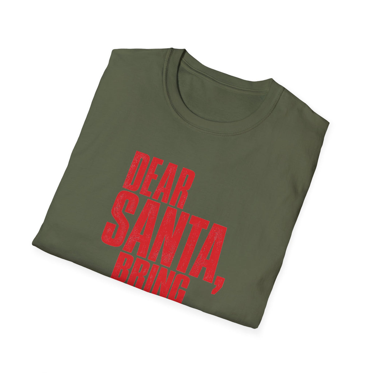Dear Santa, Bring Pasteles 🎄🇵🇷 - Puerto Rican Christmas Graphic Tee