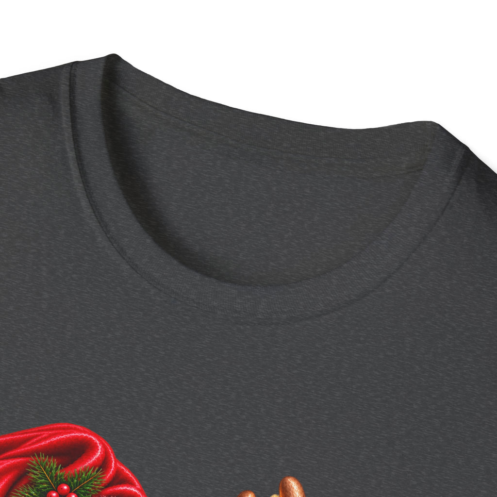 Santa & Rudolph “Boop!” Christmas Graphic Tee 🎄❤️