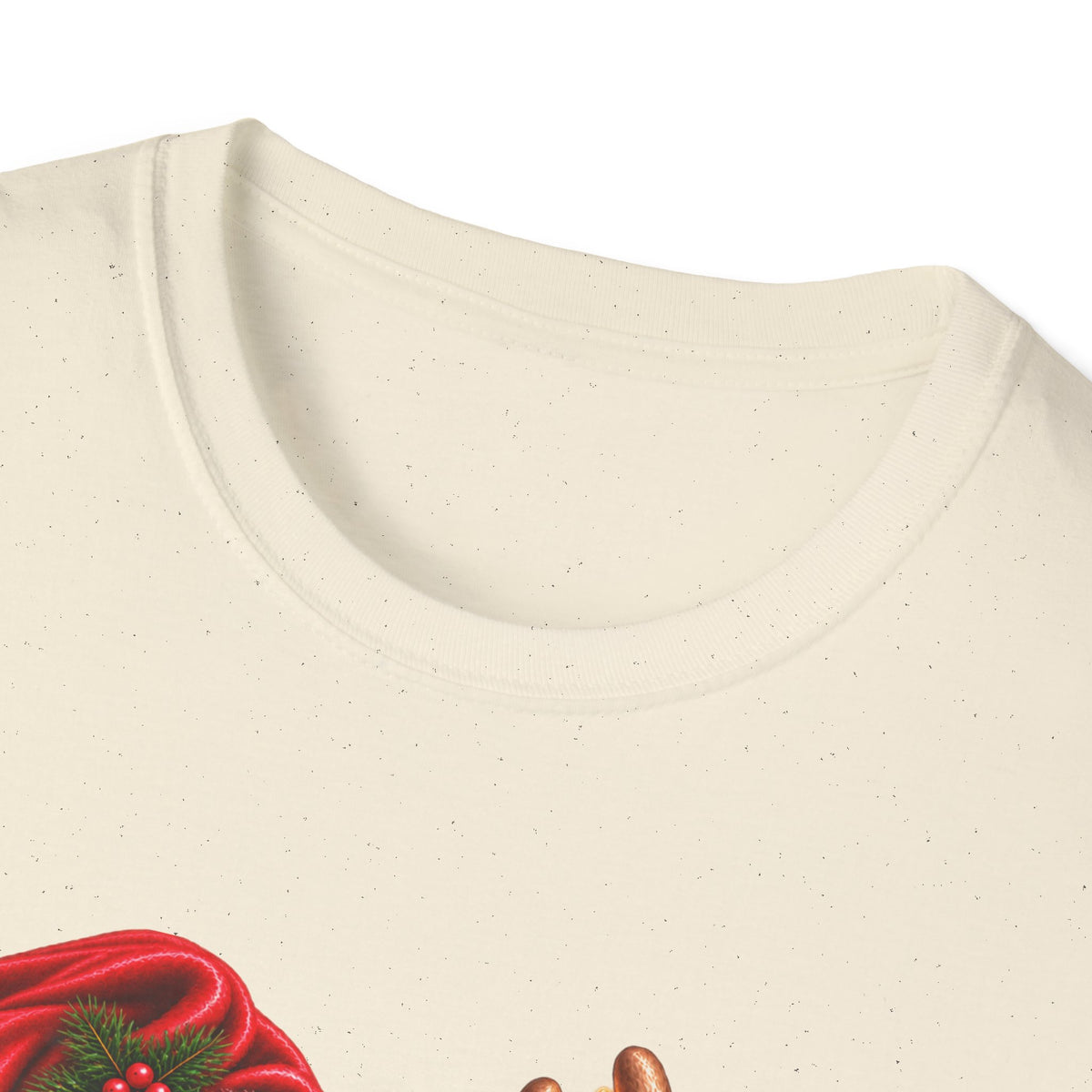 Santa & Rudolph “Boop!” Christmas Graphic Tee 🎄❤️