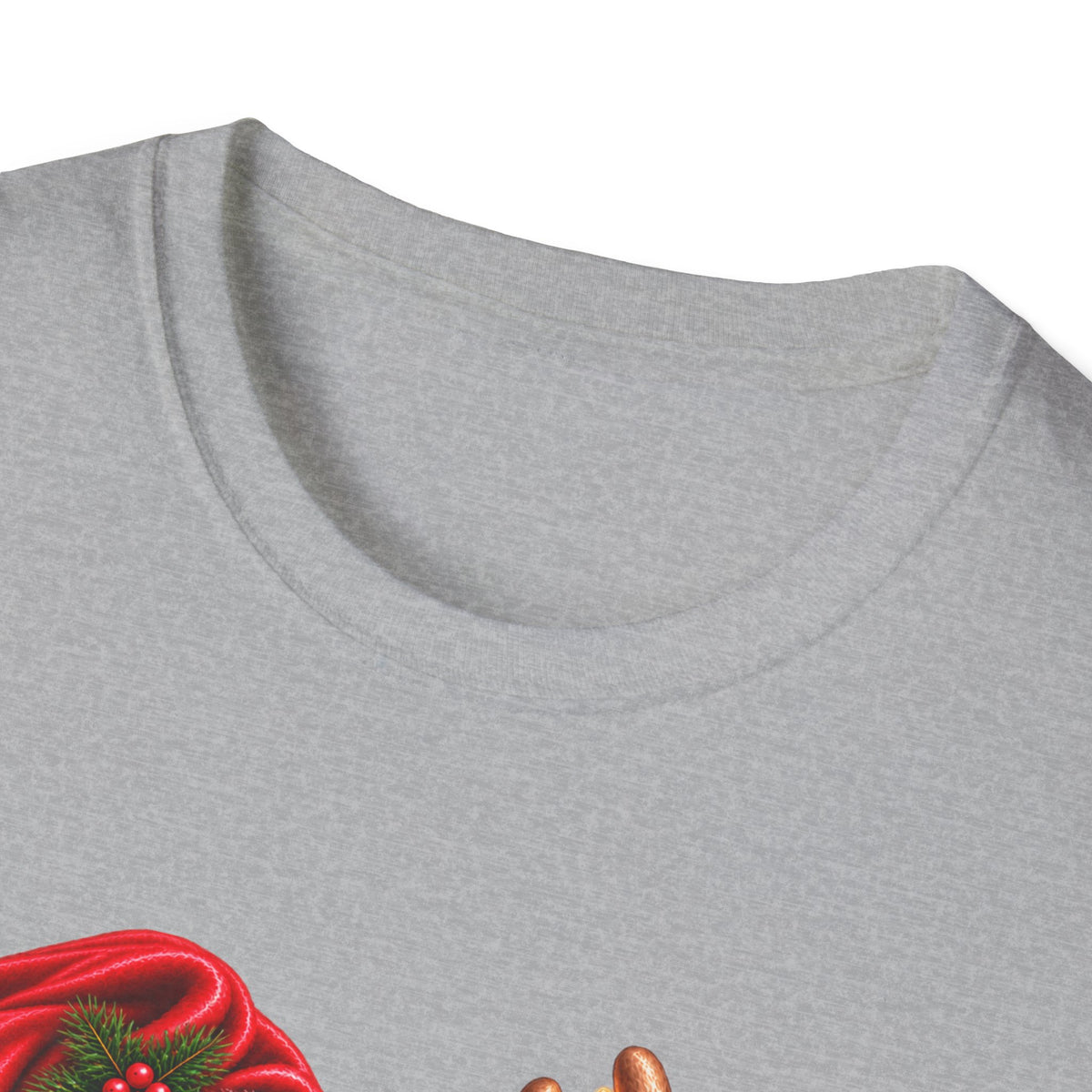 Santa & Rudolph “Boop!” Christmas Graphic Tee 🎄❤️